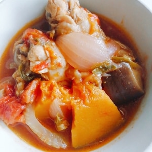無水鍋で作る⭐★鶏のトマト煮★⭐